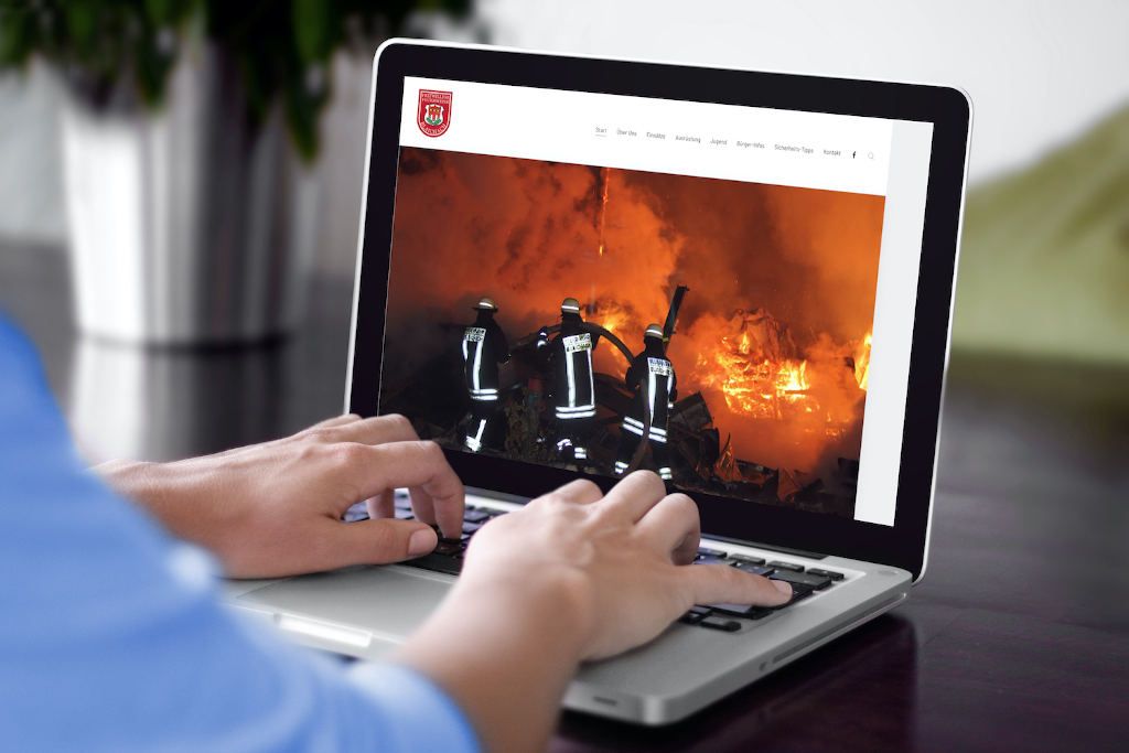 Screenshot feuerwehr-blaichach.de