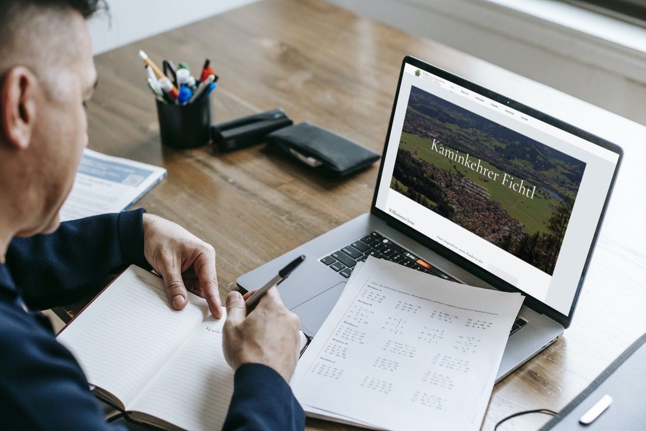 Screenshot fichtl-kaminkehrer.de